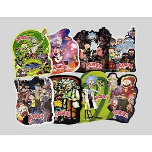 Backwoods Smell Proof Die Cut Mylar Weed Bags